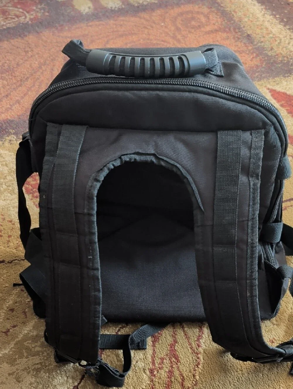 Black Tactical Men’s Backpack - Durable Everyday Carry